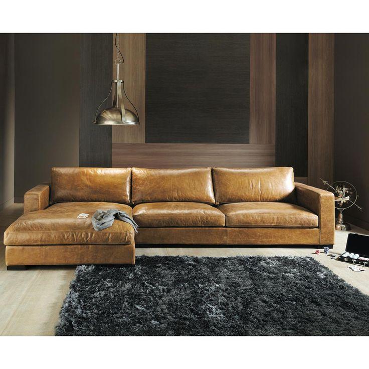 Si vous voulez un style sophistiqué, optez pour un canapé en cuir.