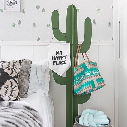 cactus décoratif dans la chambre