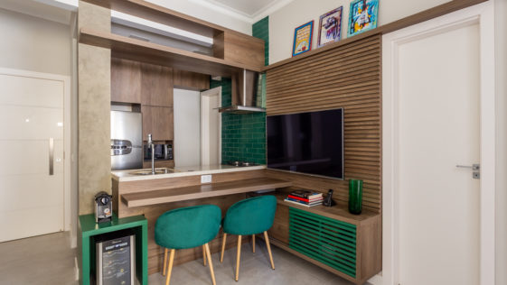 Projeto funcional para apartamento pequeno