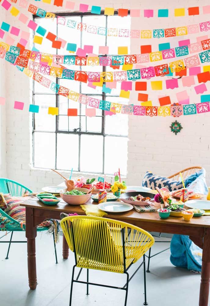 Organisez une fête mexicaine dans votre propre salon, l'important est de s'amuser!