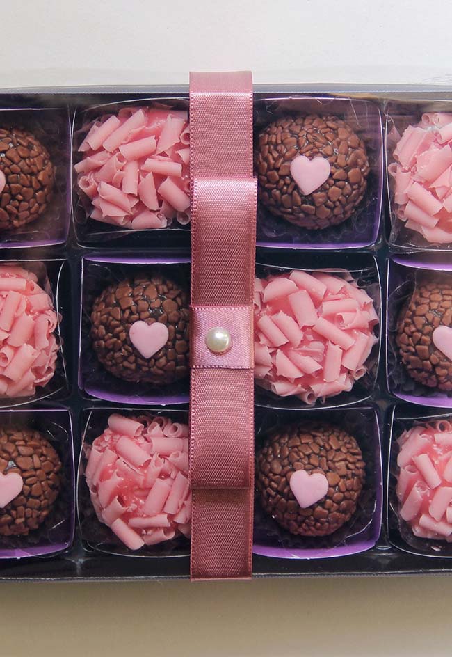 Boîte de bonbons en souvenir pendant 15 ans