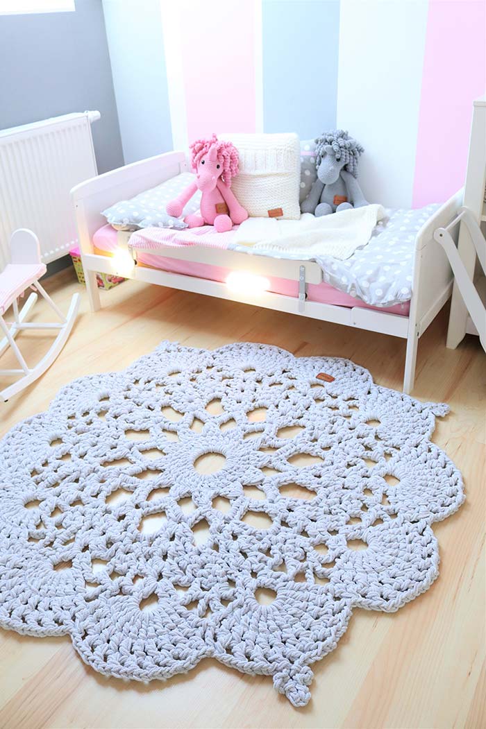 Tapis au crochet au choix