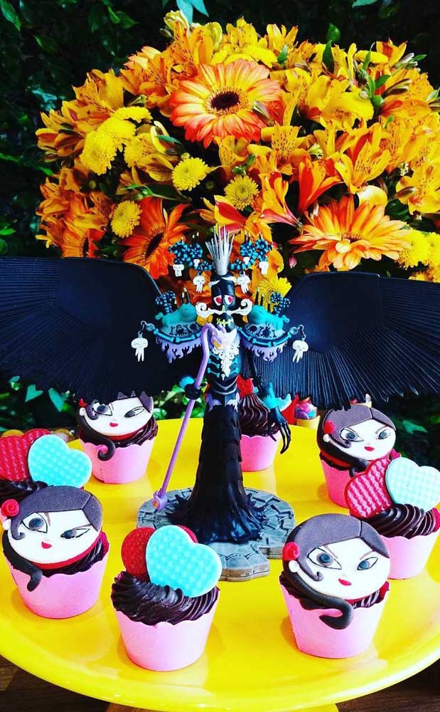 Fleurs et cupcakes pour cette autre «Festa no Céu»