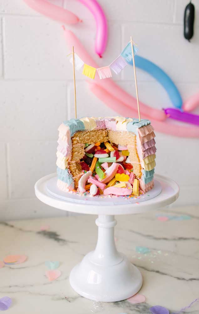 Et que pensez-vous d'un gâteau surprise pour la «Party in Heaven»?