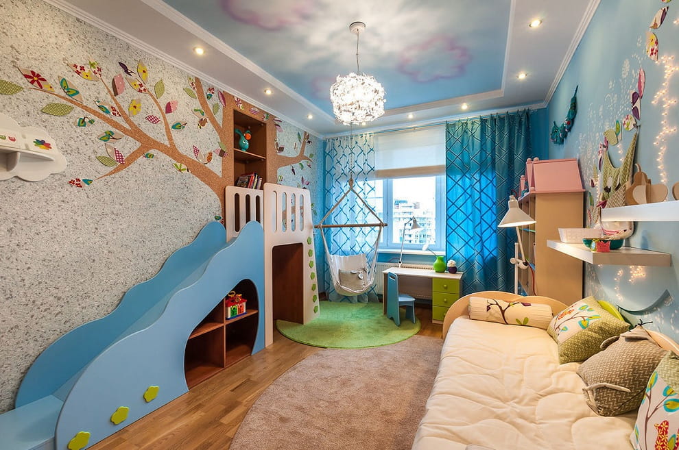 Un mur doux ajoutera chaleur et confort à l'intérieur de la chambre des enfants
