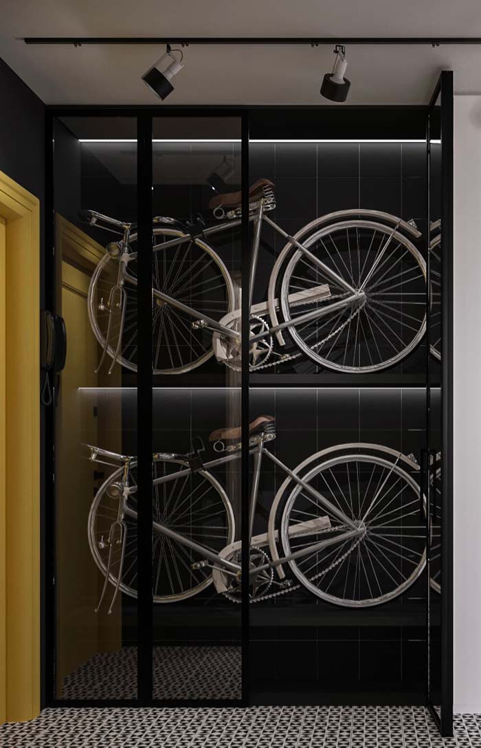 Idée créative: espace pour vélos
