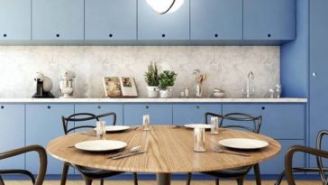 Cuisine bleue: 60 belles inspirations pour vous!