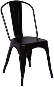 chaise-noire-design-fer