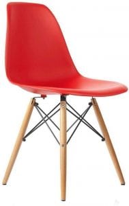 chaise red-eames