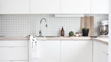 Cuisine blanche: plus de 60 photos, conseils et inspirations