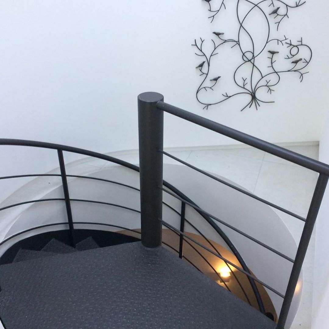 rampe d'escalier d'escargot