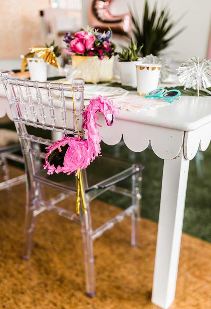 Mini piñata Flamingo pour chacun de vos invités