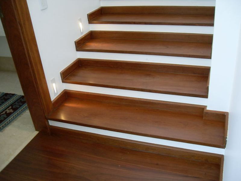 escalier en bois ipe