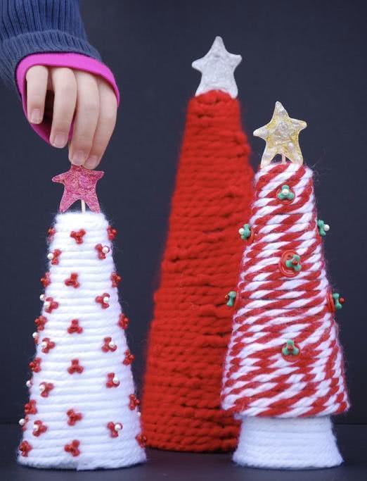 Crochet arbre de Noël.