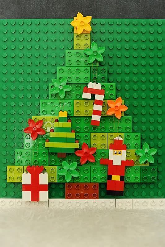 Sapin de Noël Lego