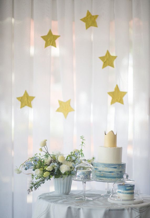Style minimaliste avec rideau en étoile
