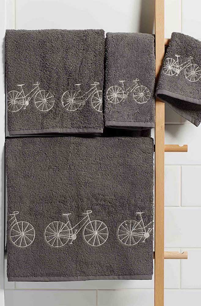 Cet ensemble de serviettes est parfait pour les amateurs de vélo