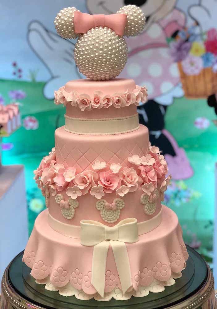 C'est un gâteau, mais ça pourrait être la robe de Minnie